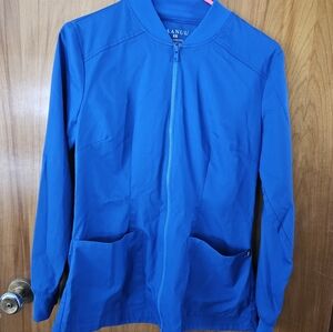 Jaanuu Scrub Jacket- XS Royal Blue
